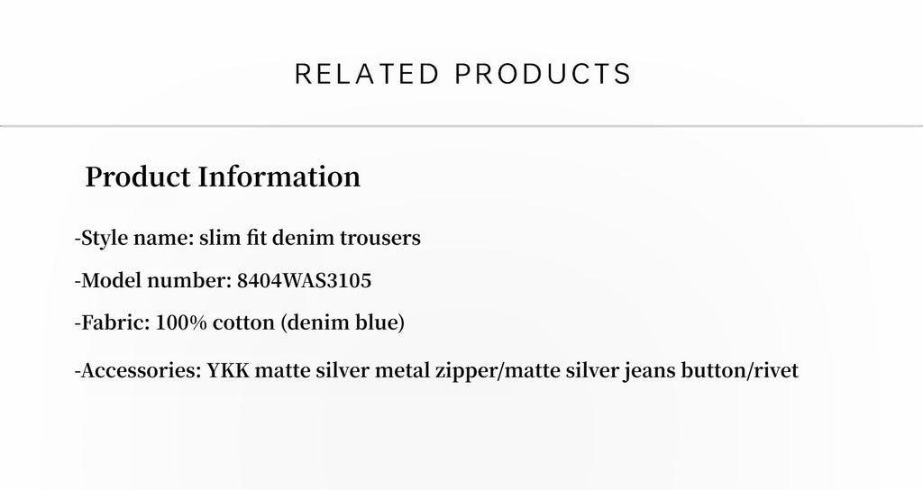 Washed Organic Cotton Slim Jeans
