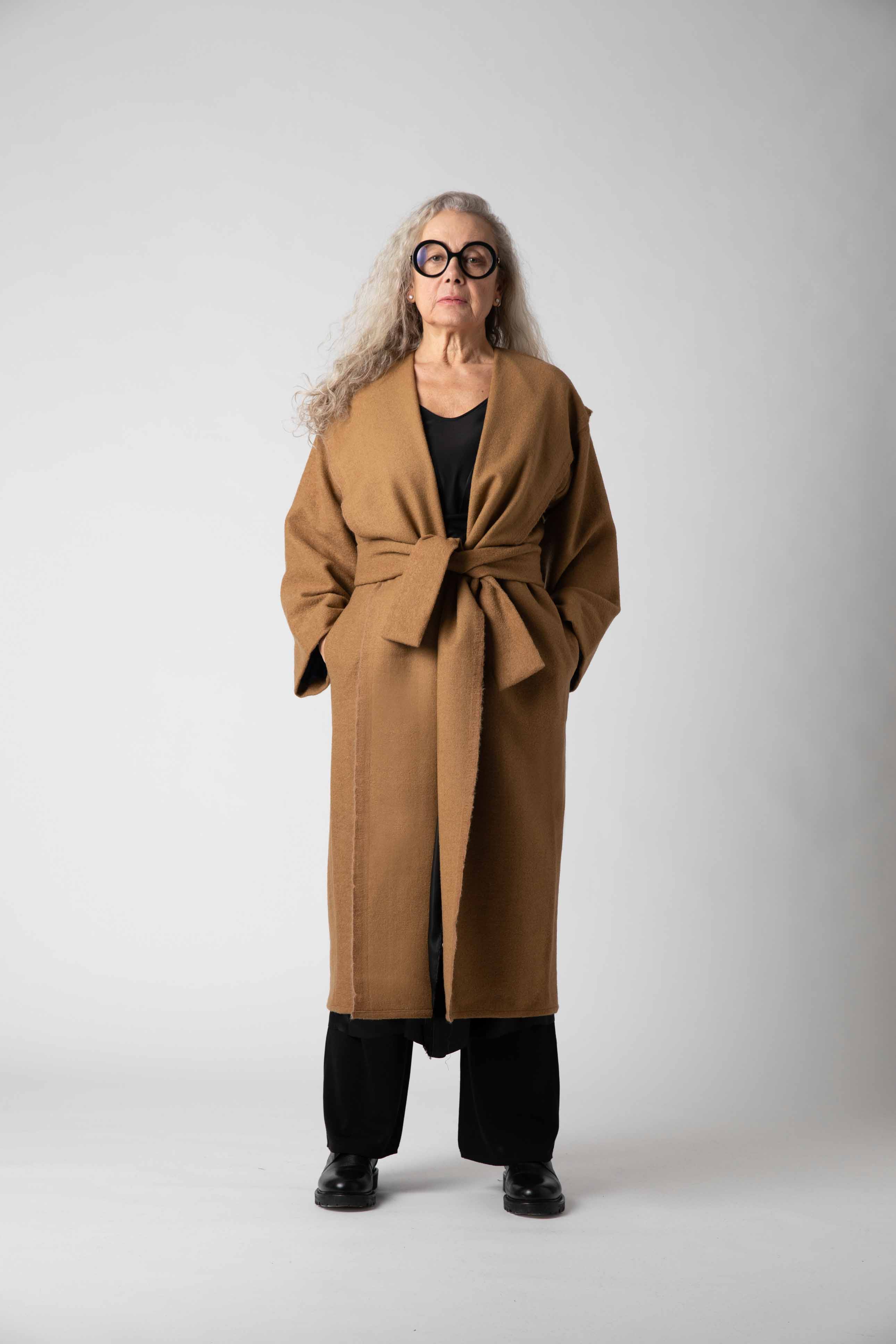Tailored Wool Overcoat