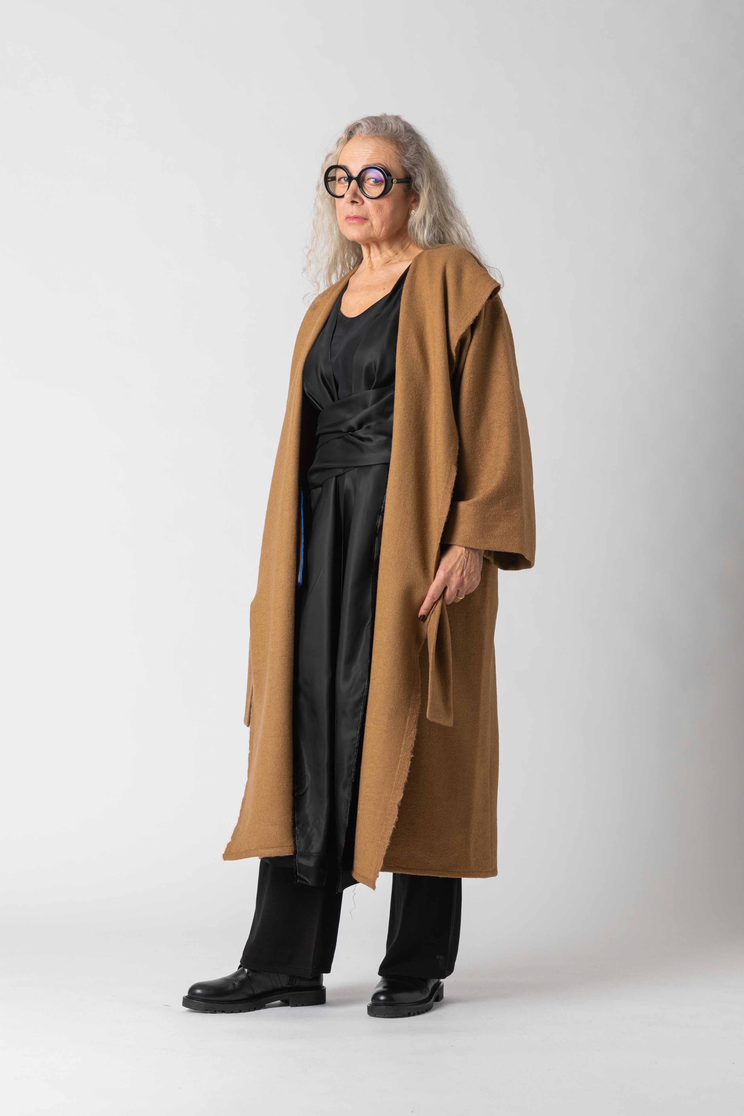 Tailored Wool Overcoat