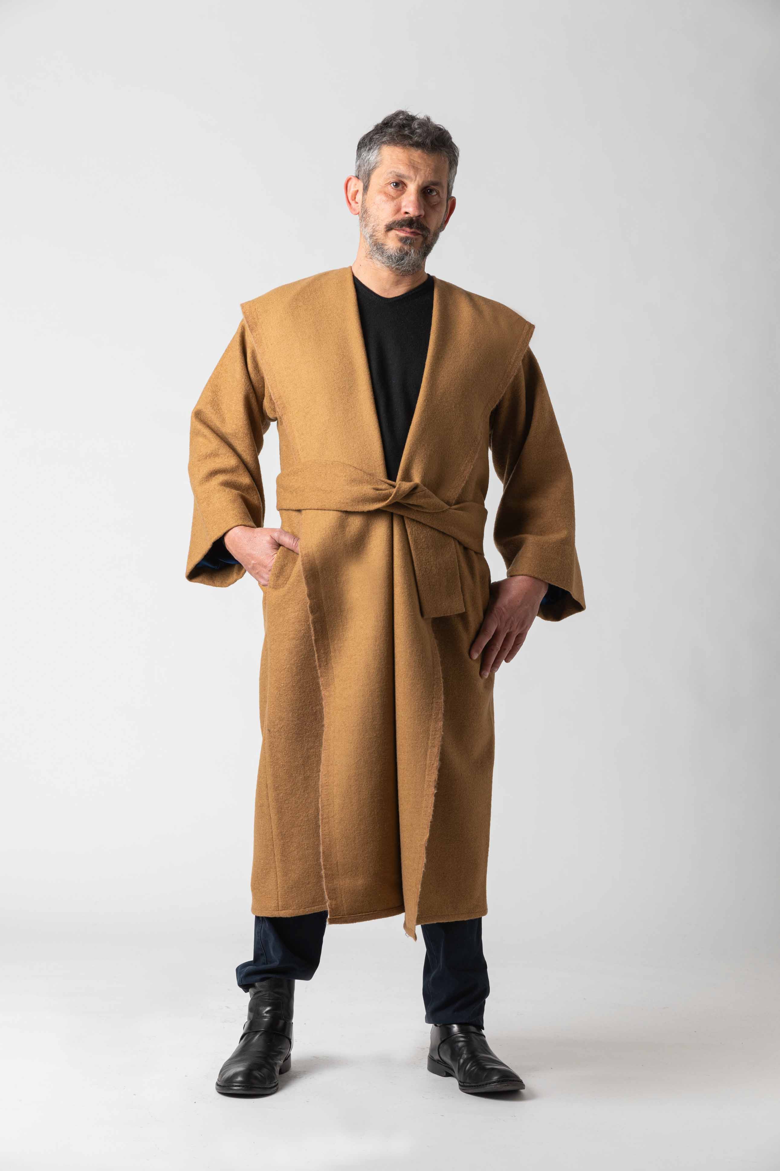 Tailored Wool Overcoat