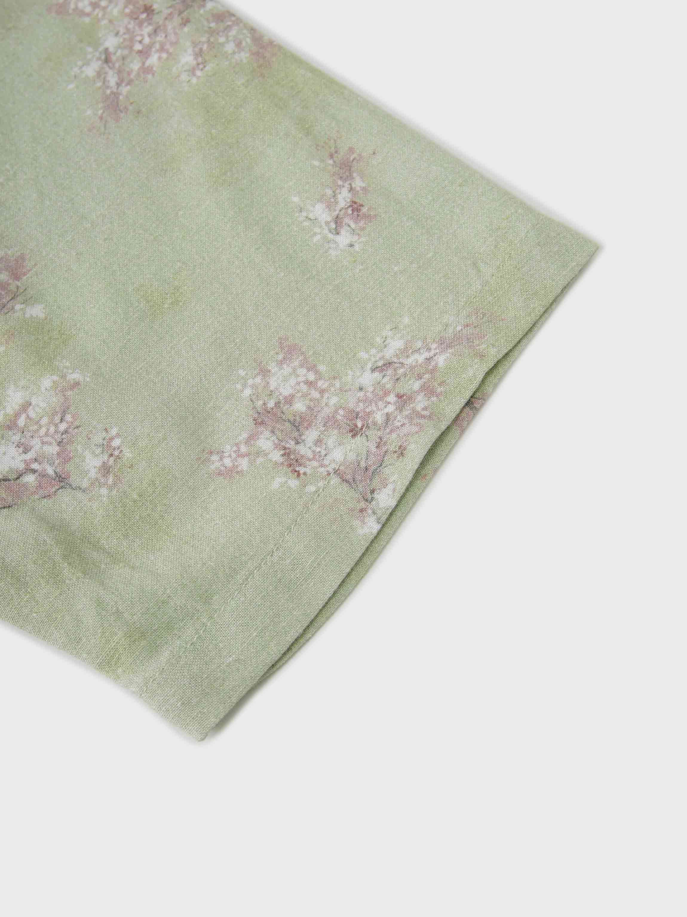 Linen Blend Crop Swing Top-Soft Floral-4