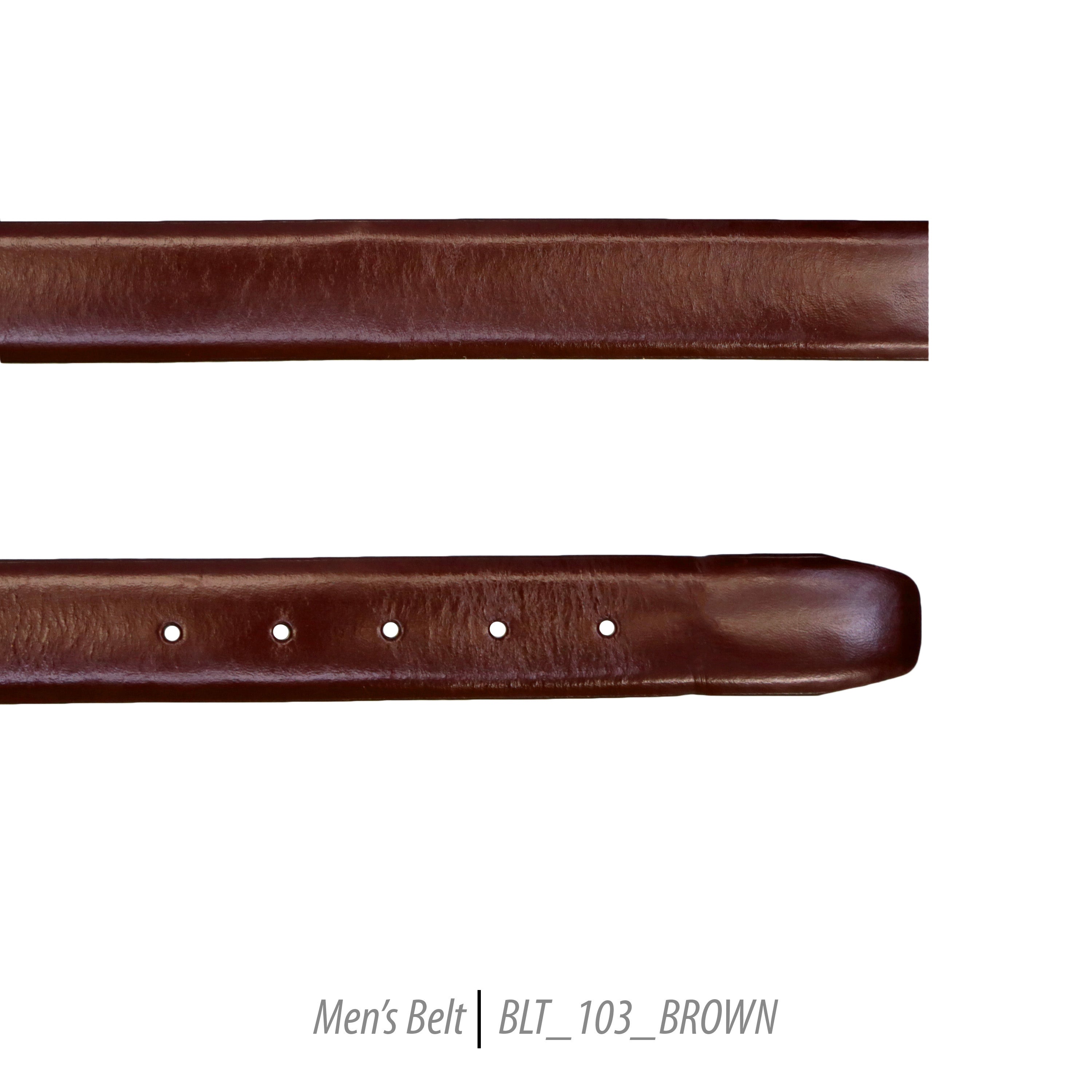 Essential Leather Belt – Brown