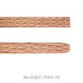 Embossed Leather Belt – Tan