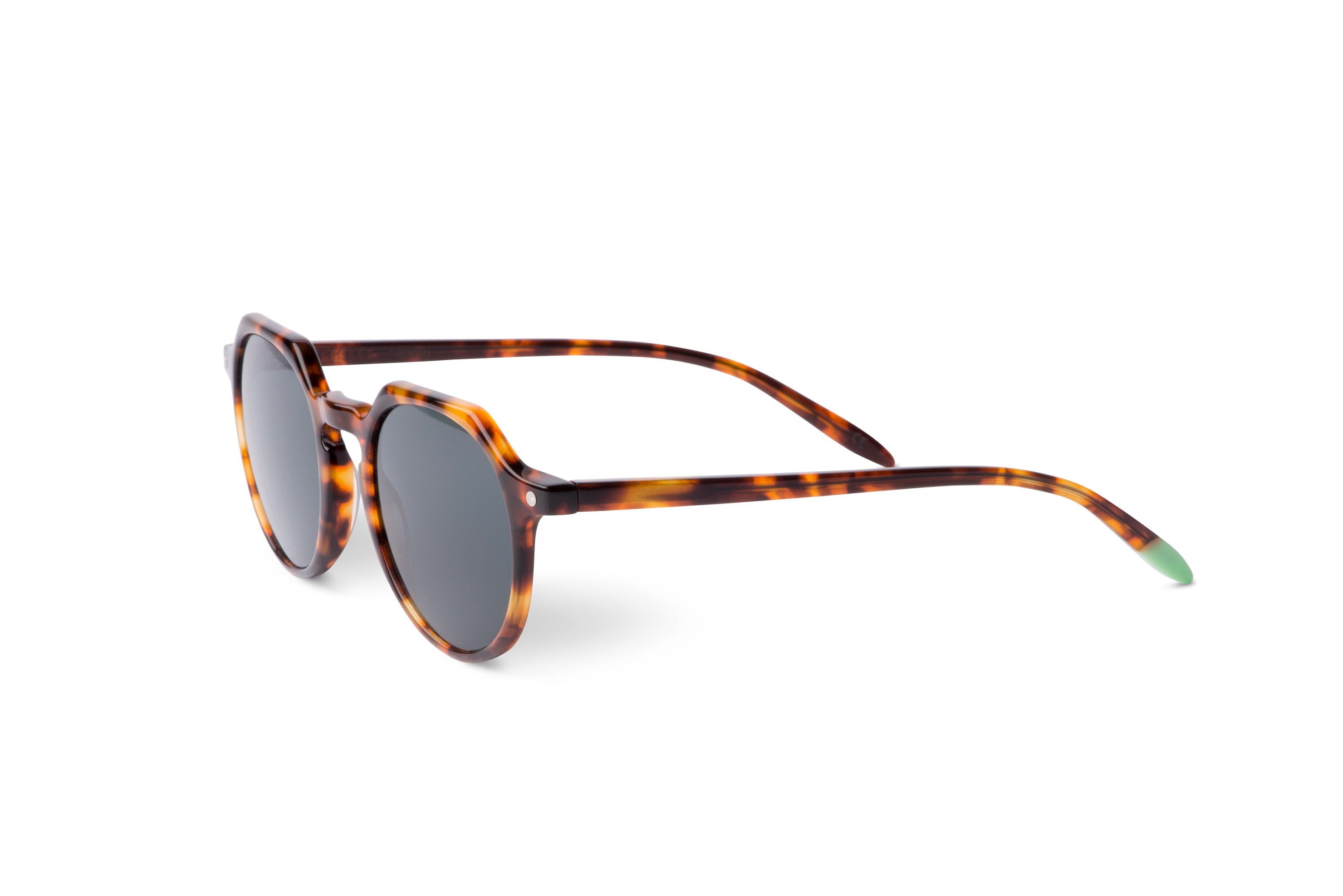 Wood-Frame Sunglasses — Chobe Tortoise