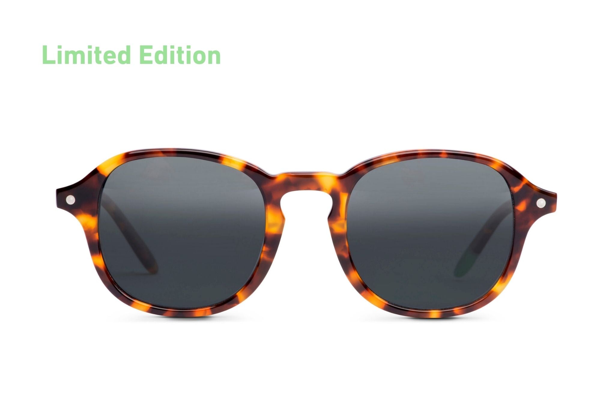 Wood-Frame Sunglasses — Tortoise