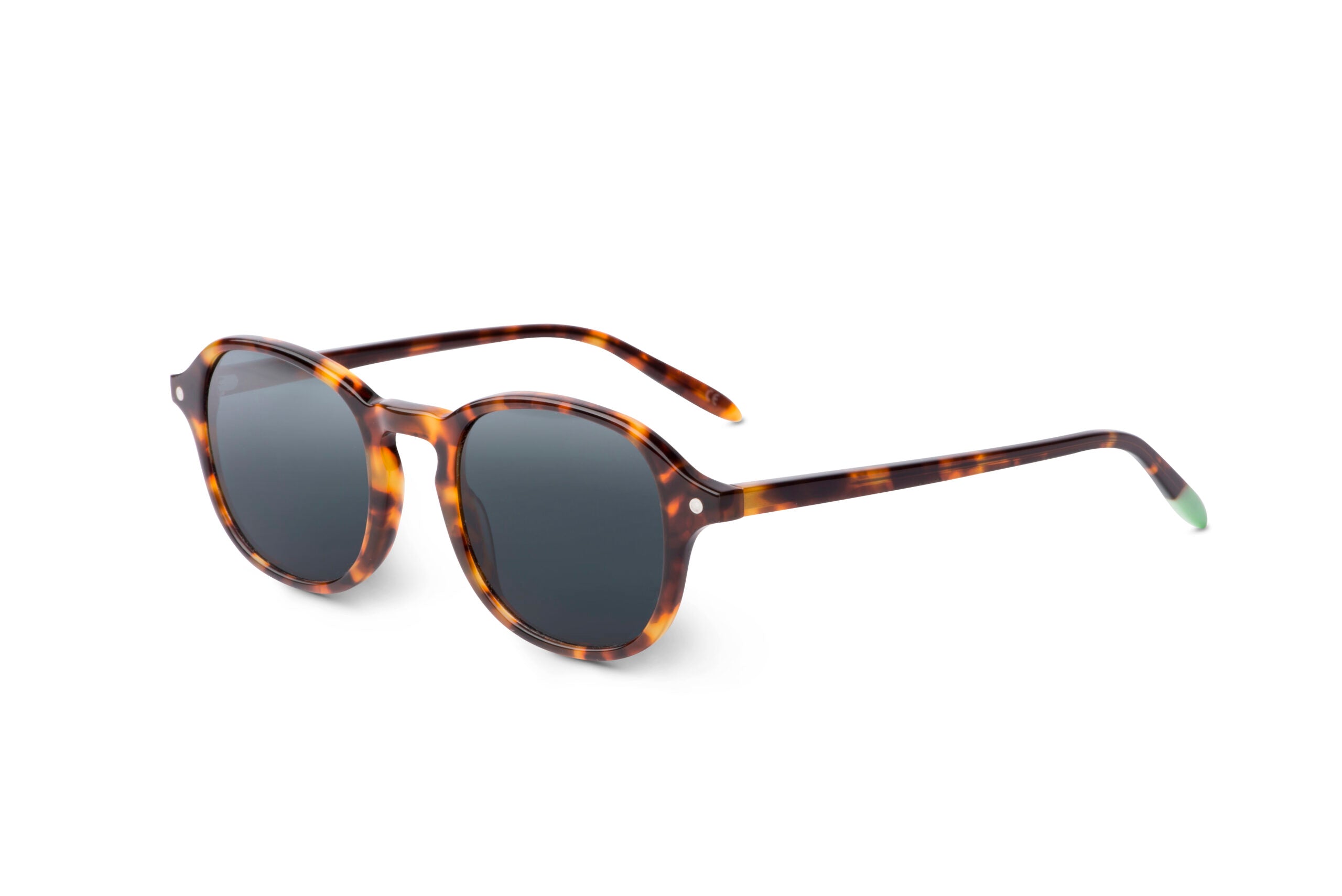 Wood-Frame Sunglasses — Tortoise
