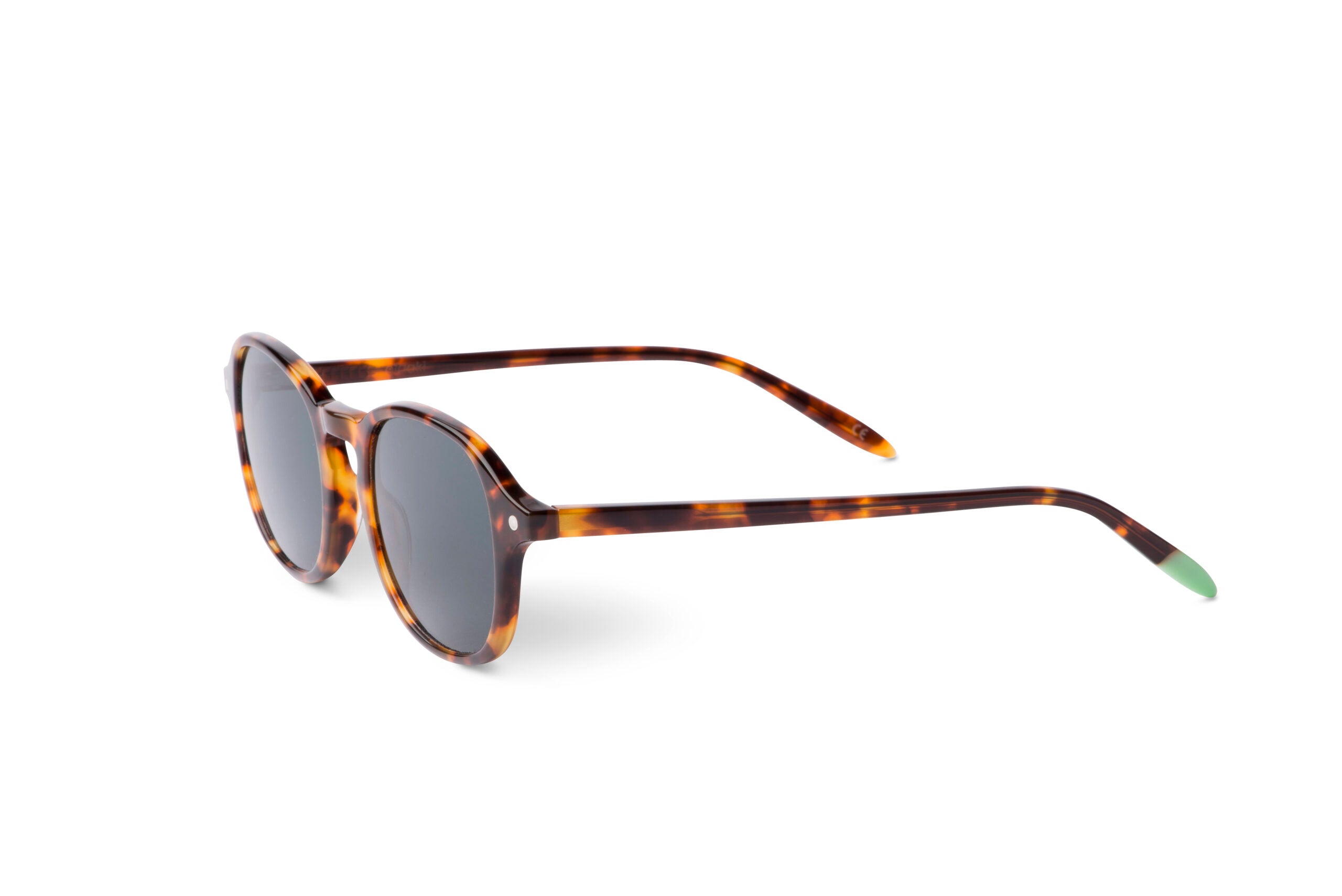 Wood-Frame Sunglasses — Tortoise