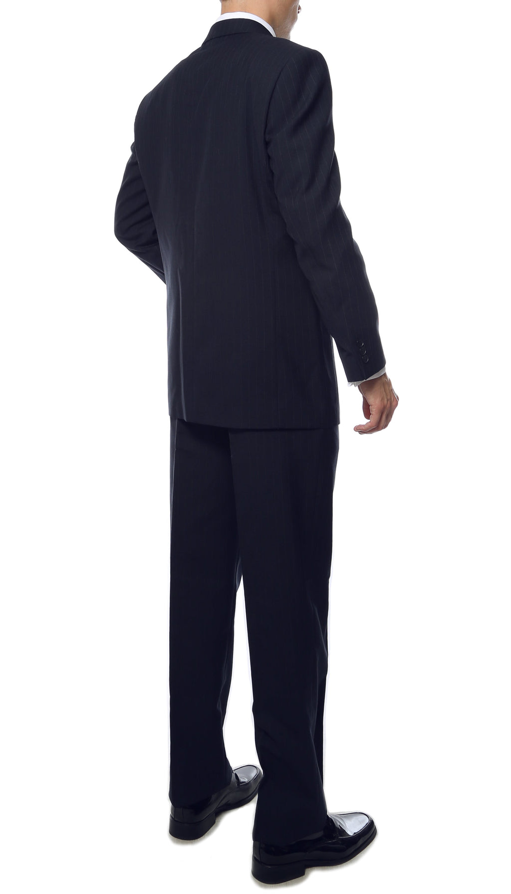 Ferrecci Aviator Men's 2-pc Poly Wool Suit-3