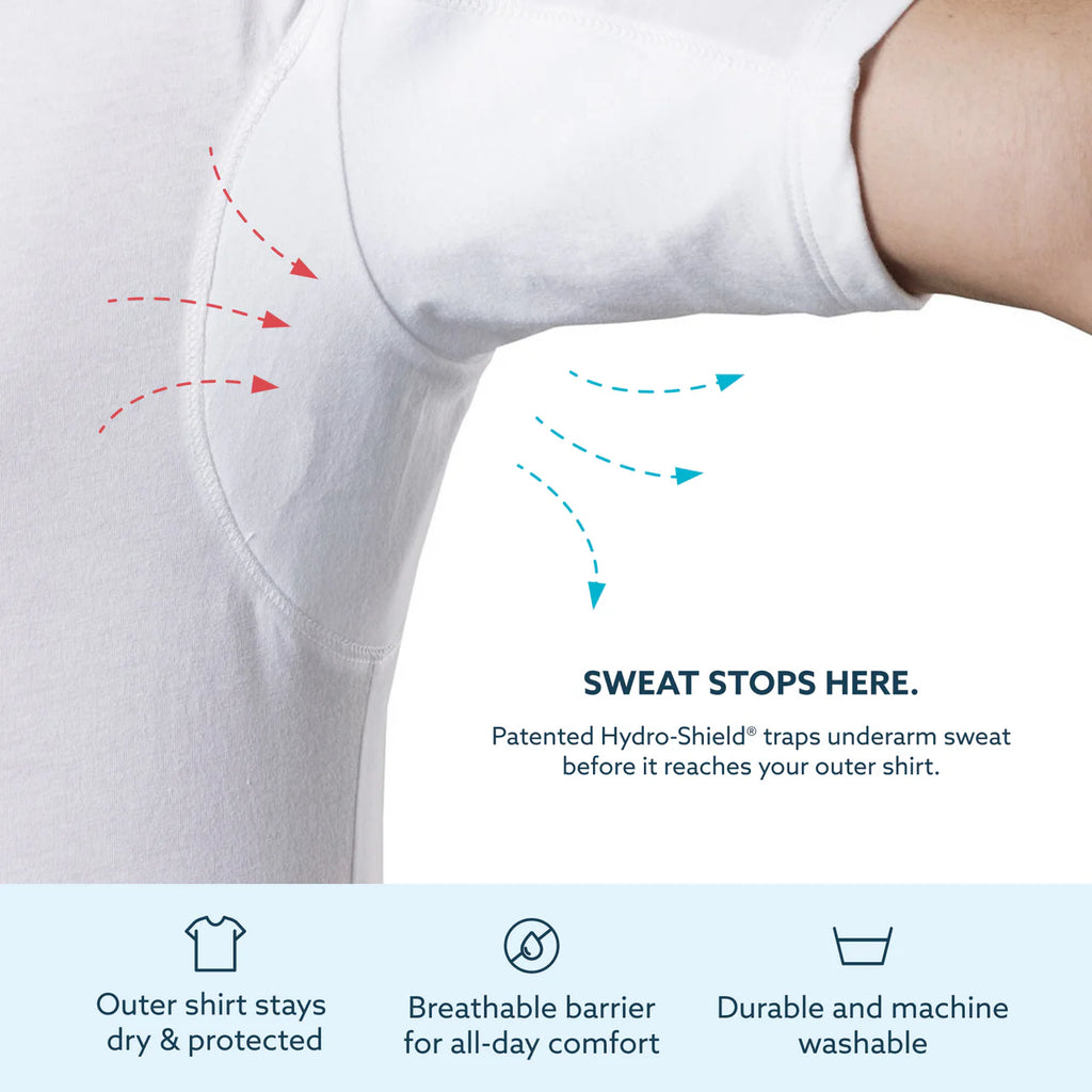 Men's Sweat Proof Undershirt
