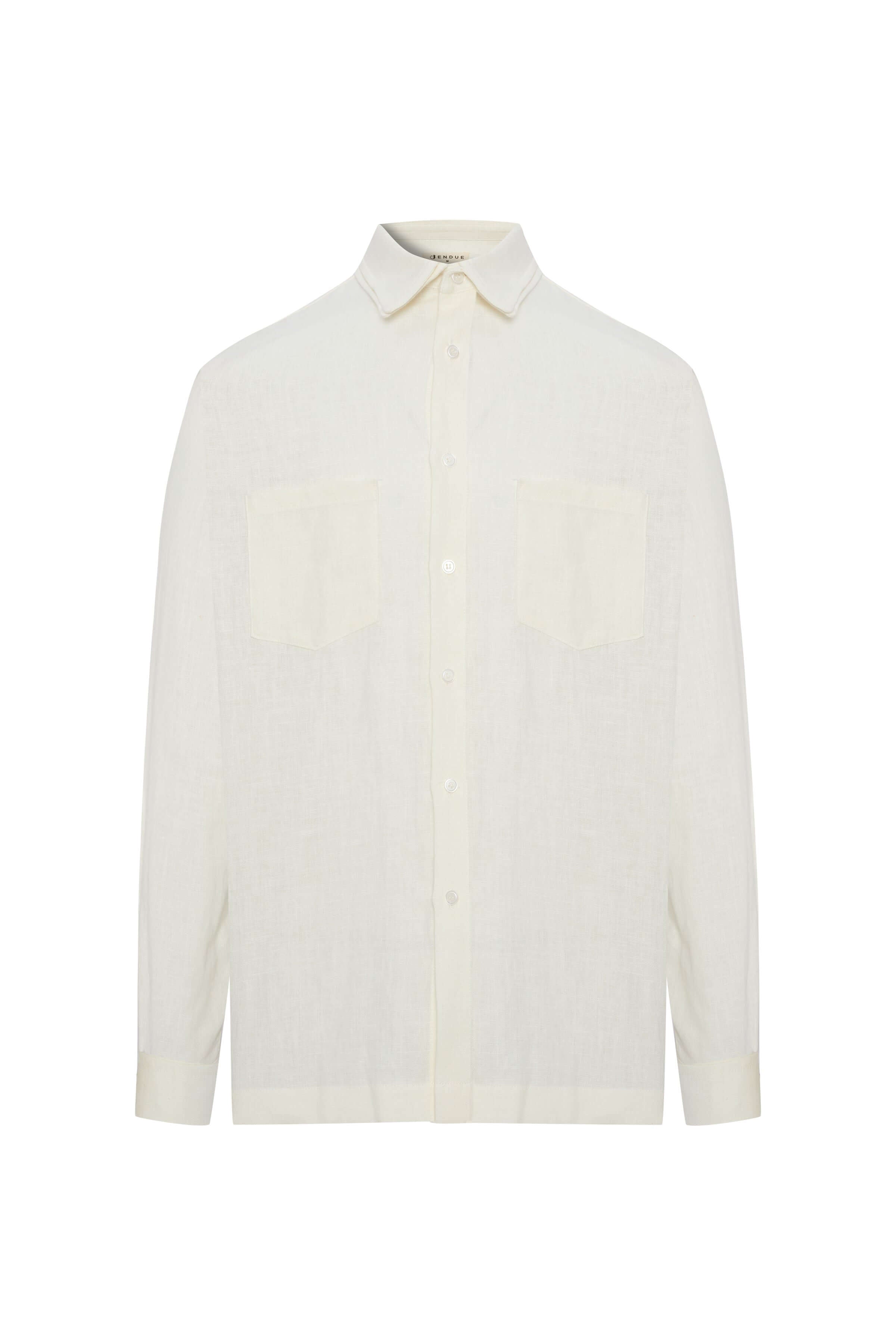 Lucia Denim Linen Shirt — Relaxed Fit