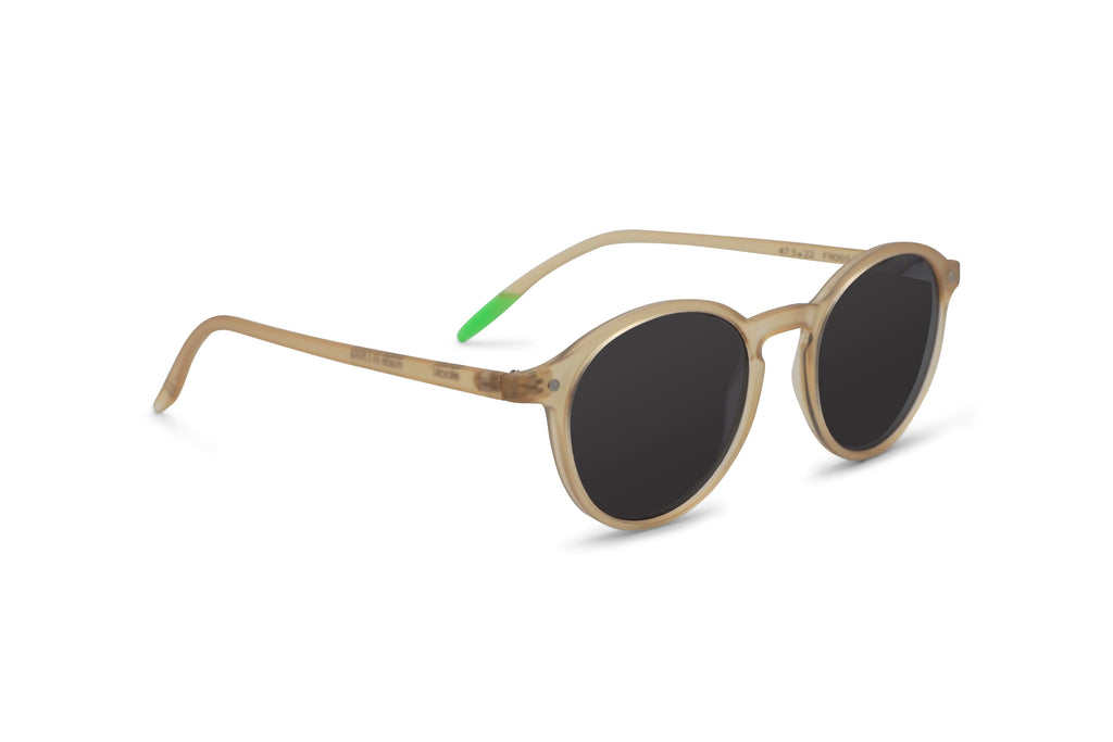 Bamboo-Frame Sunglasses — Melati