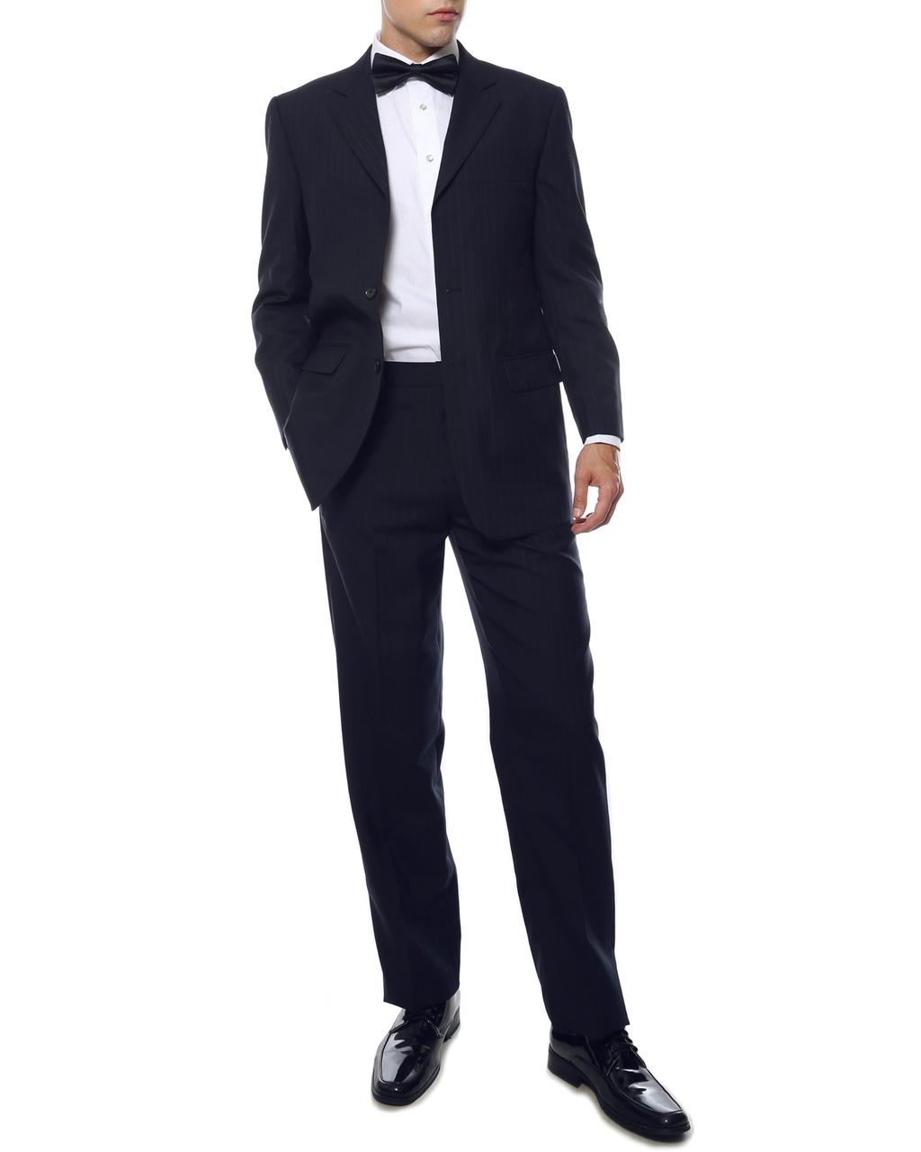 Ferrecci Aviator Men's 2-pc Poly Wool Suit-1