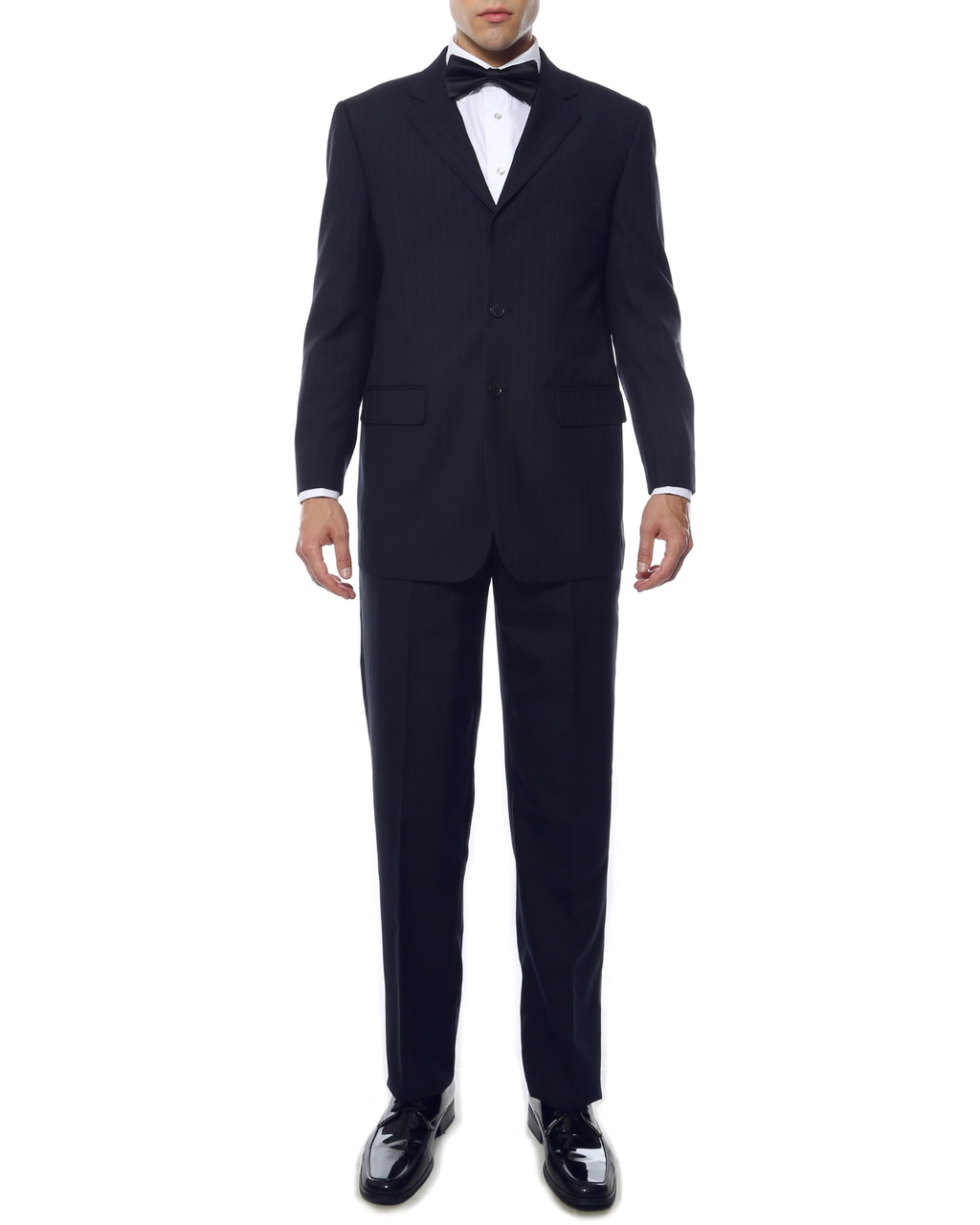 Ferrecci Aviator Men's 2-pc Poly Wool Suit-0