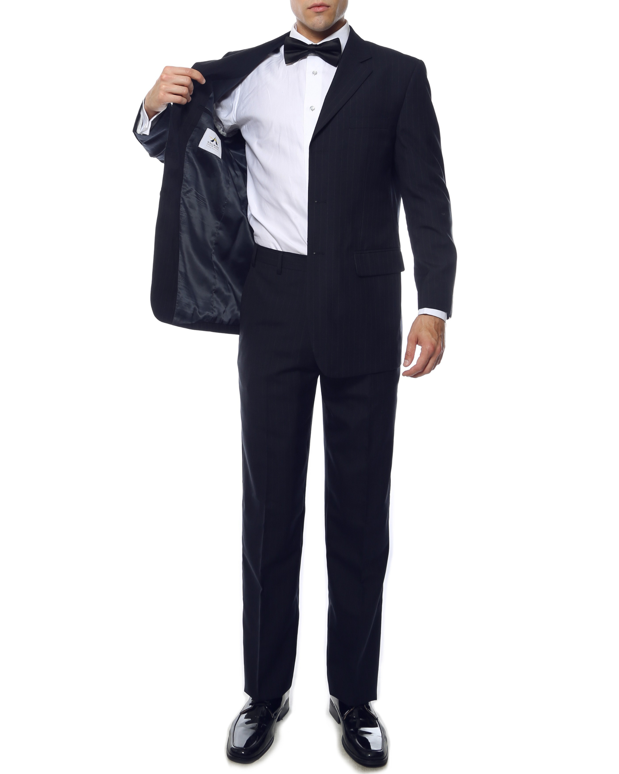 Ferrecci Aviator Men's 2-pc Poly Wool Suit-2