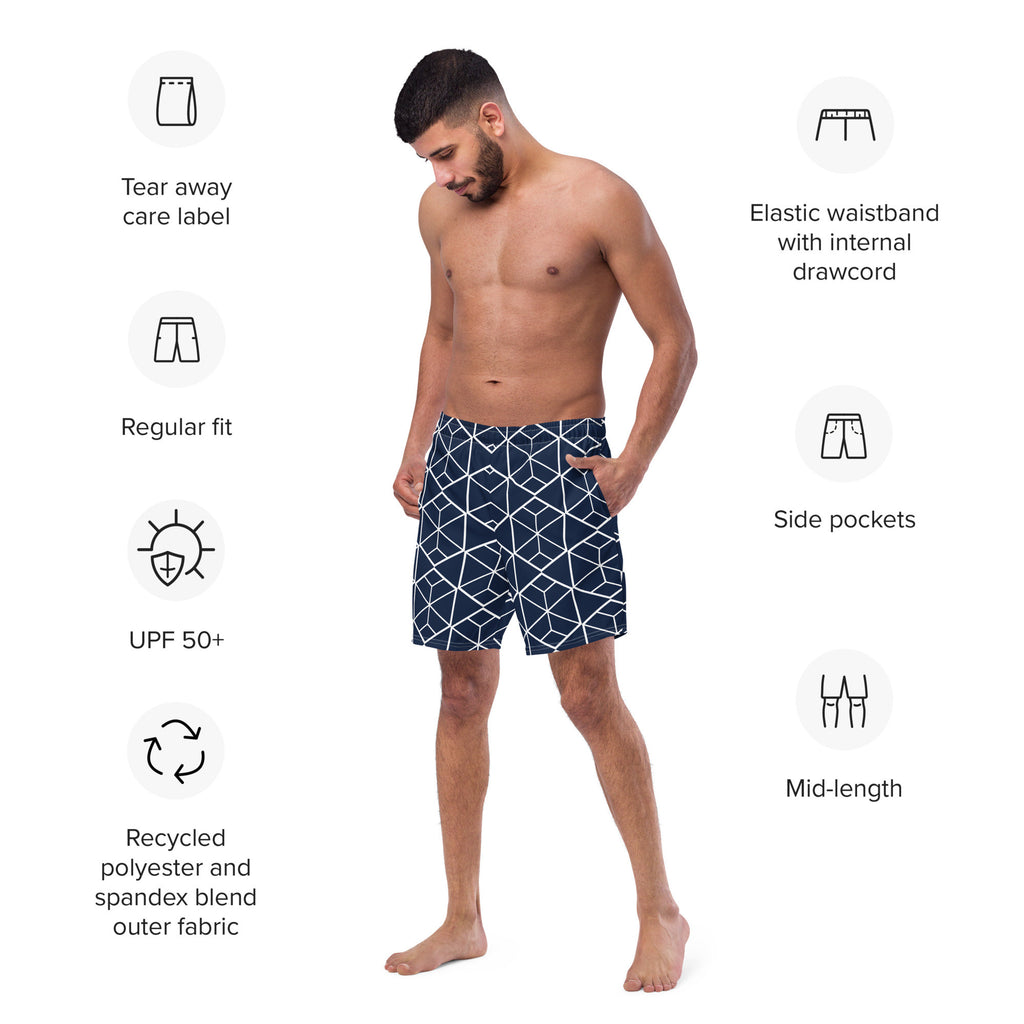 Recycled Men's Swim Trunks