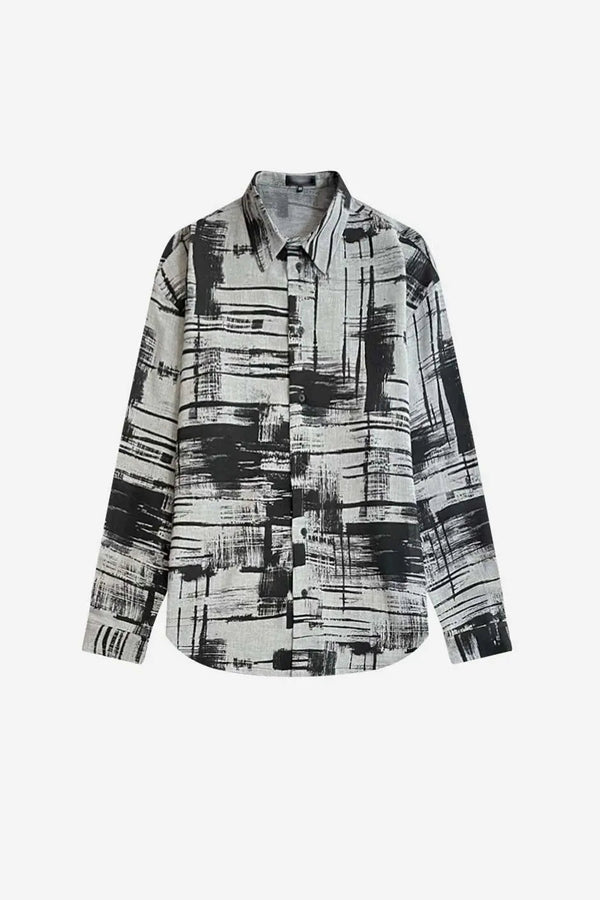 Made in France 100% Linen Oversized Shirt
