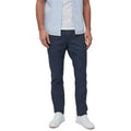 Mens Straight Fit Linen Blend Trousers