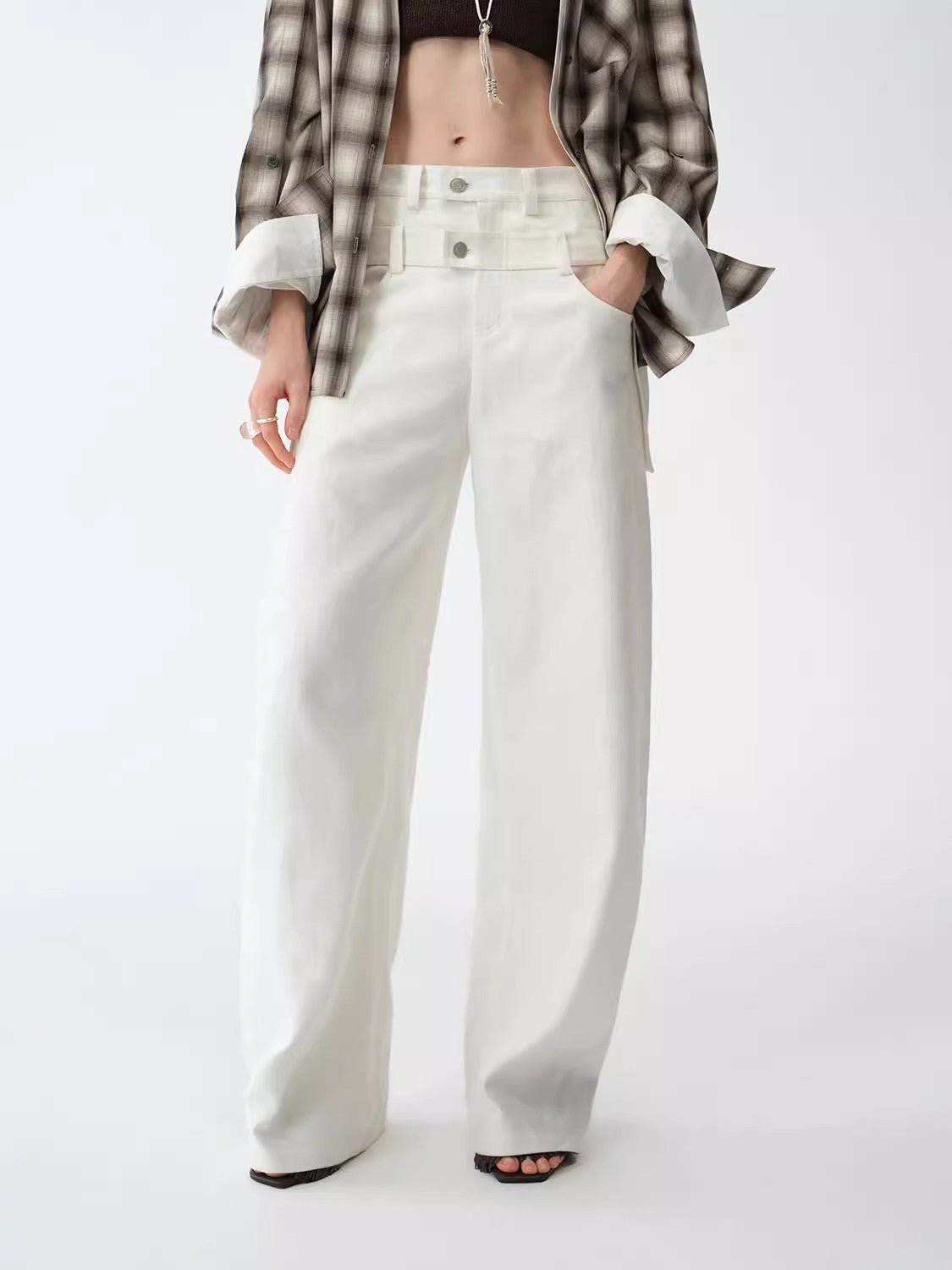 Old-Money Scimitar Linen Pants