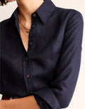 Blue Linen Shirt